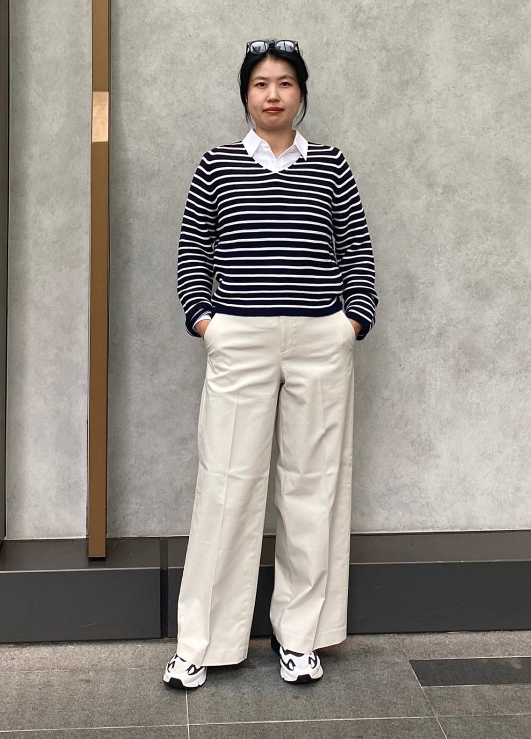 Темно-синій демісезонний пуловер пуловер Uniqlo