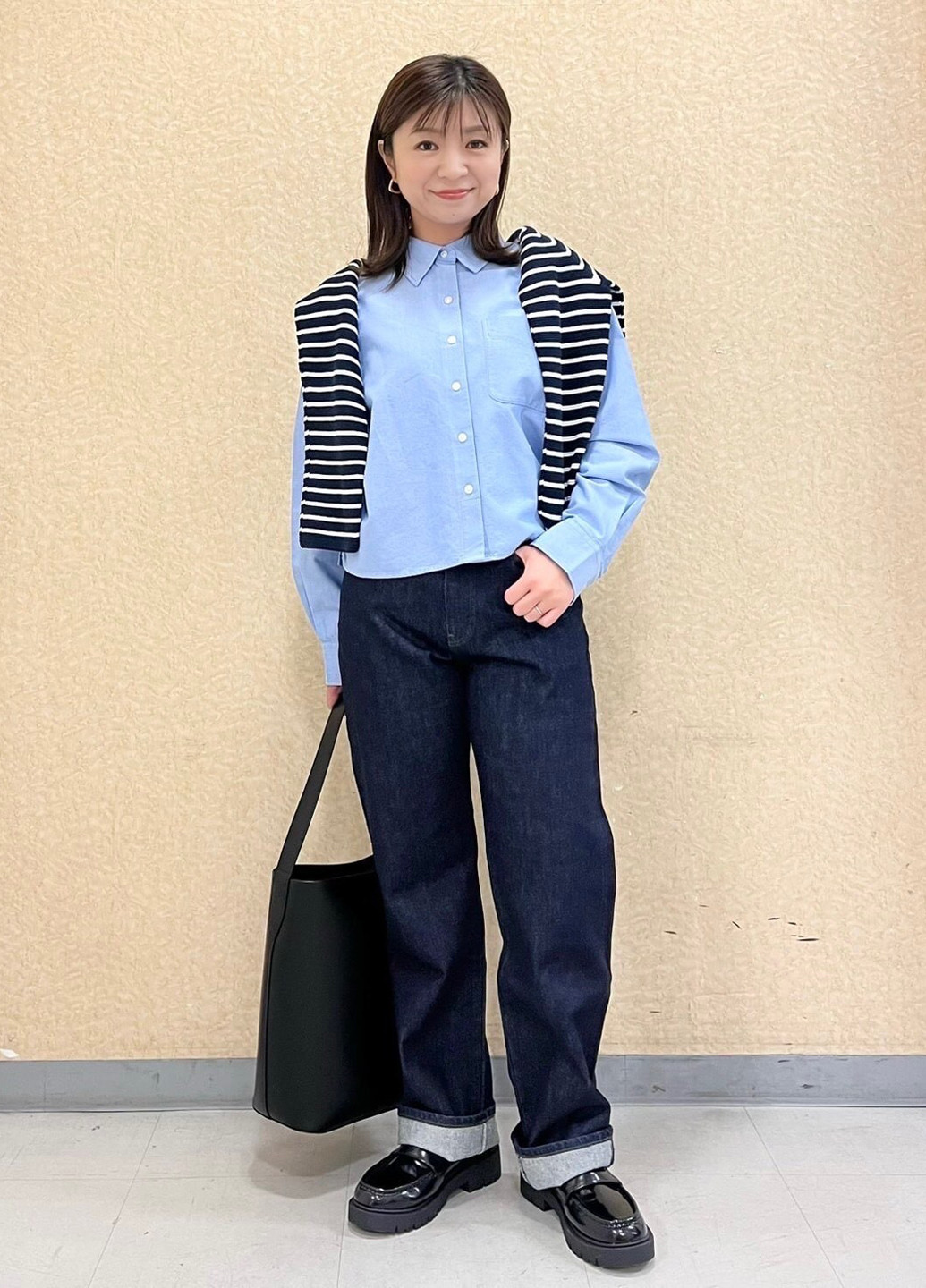 Темно-синій демісезонний пуловер пуловер Uniqlo