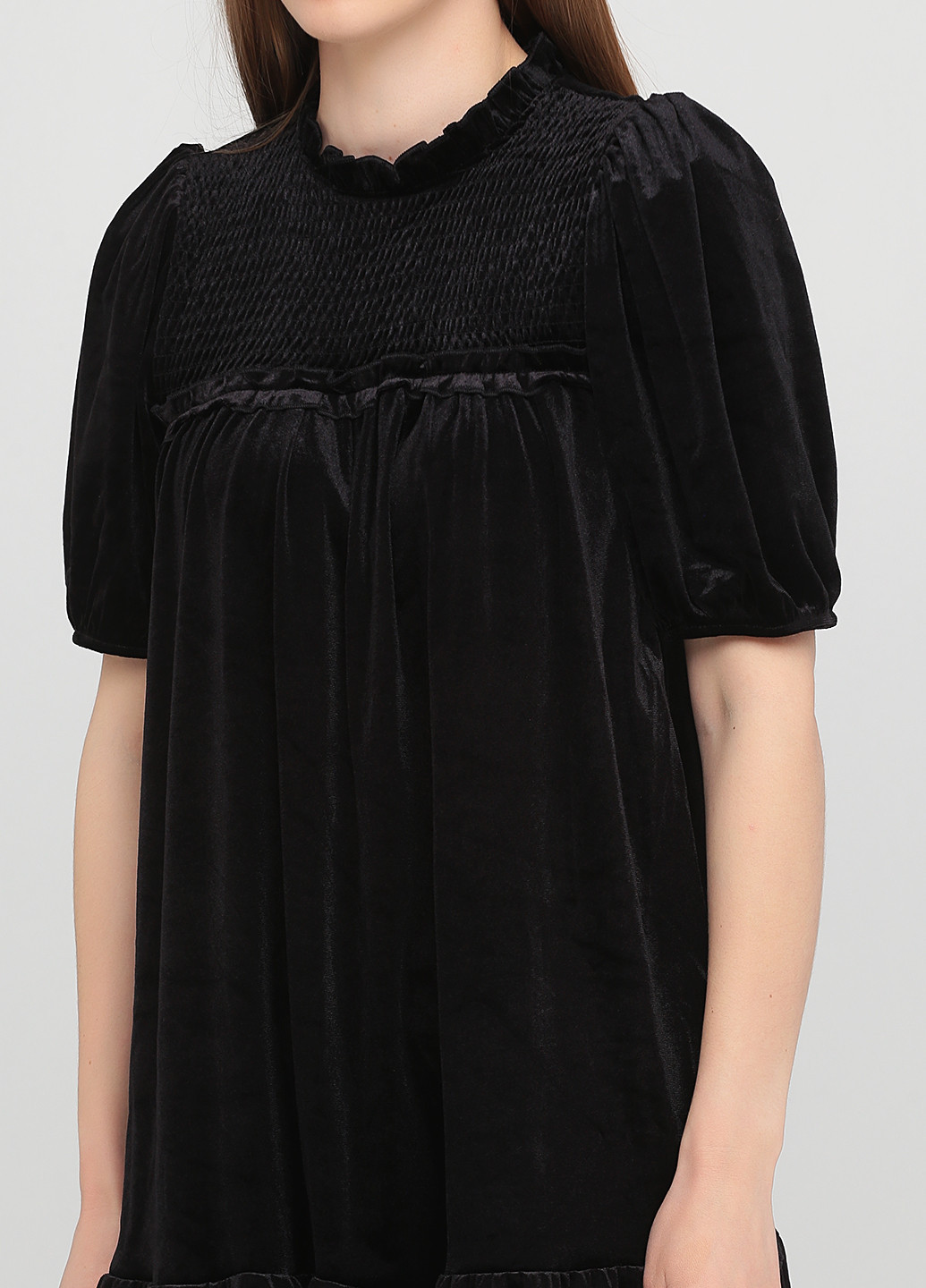 Чорна кежуал сукня а-силует H&M однотонна