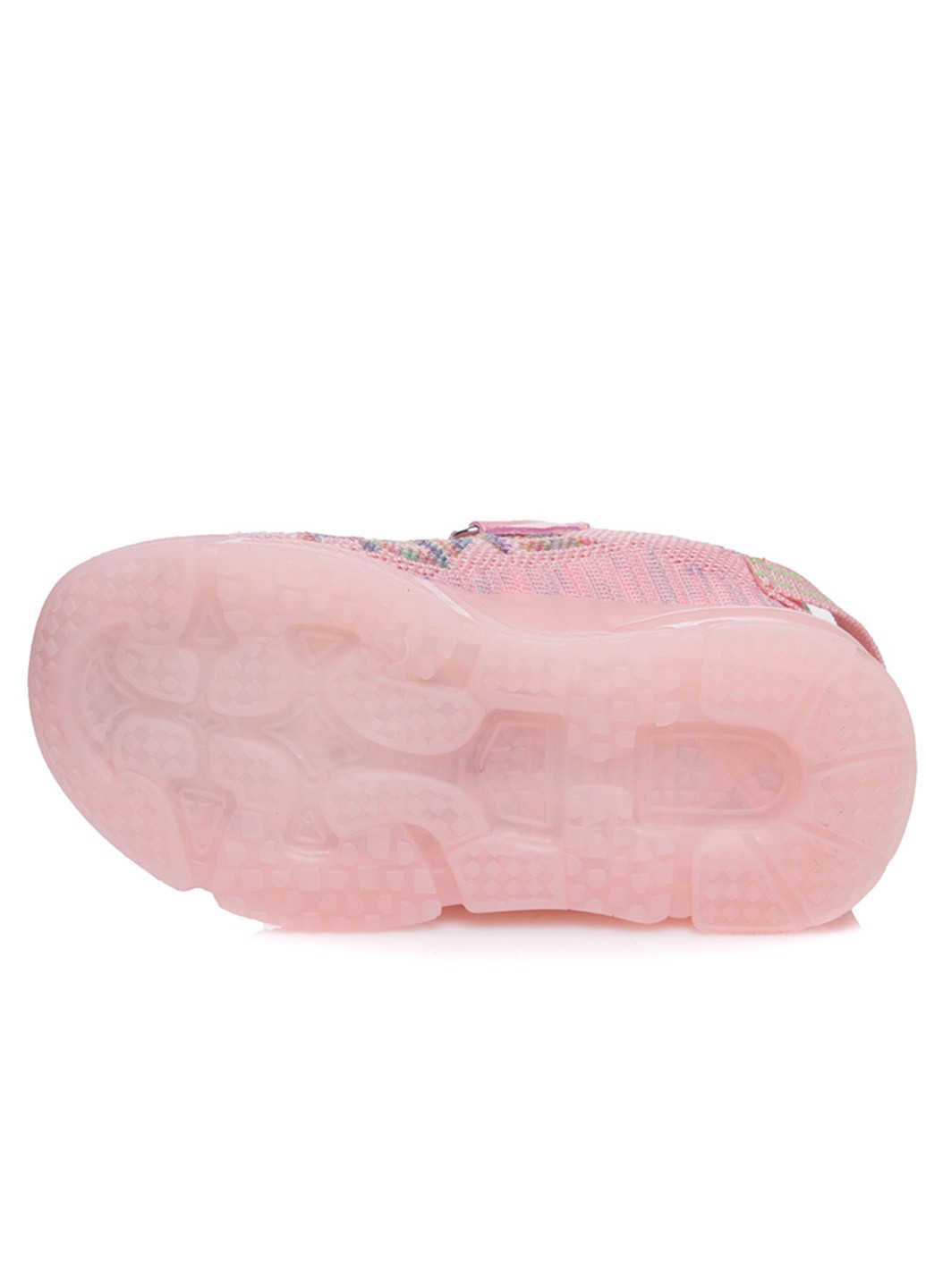Розовые всесезонные детские кроссовки для девочки KidsMIX