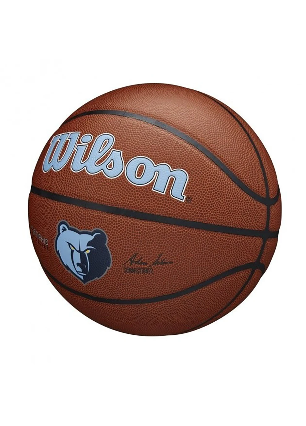Мяч баскетбольный NBA Team Alliance Bskt Mem Grizzlies размер 7 Amber (WTB3100XBMEM) Wilson (253678235)
