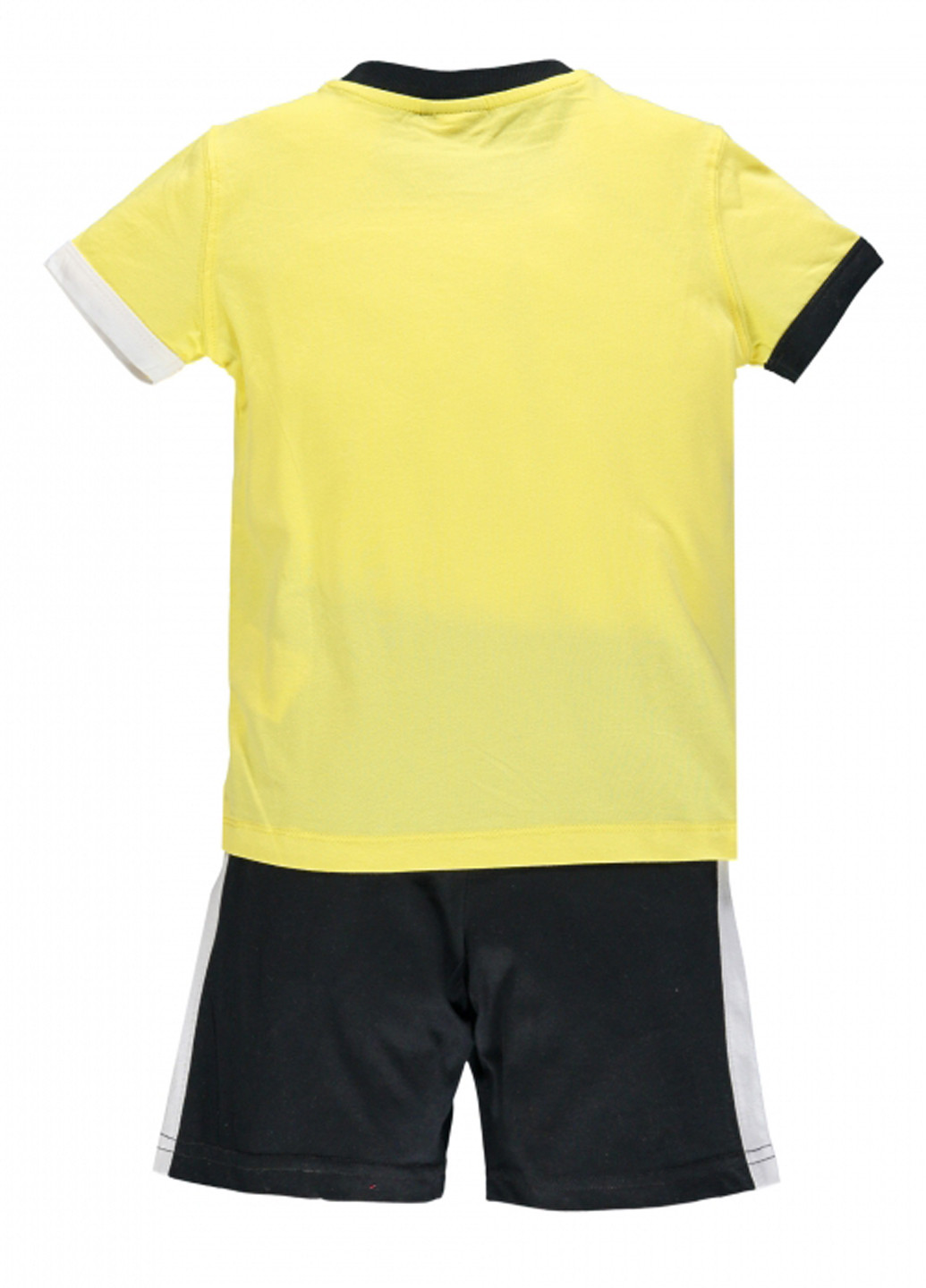 Желтый летний комплект (футболка, шорты) MEK