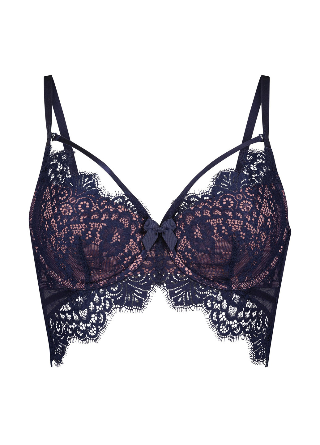 Комбинированный бралетт бюстгальтер Hunkemoller с косточками полиамид