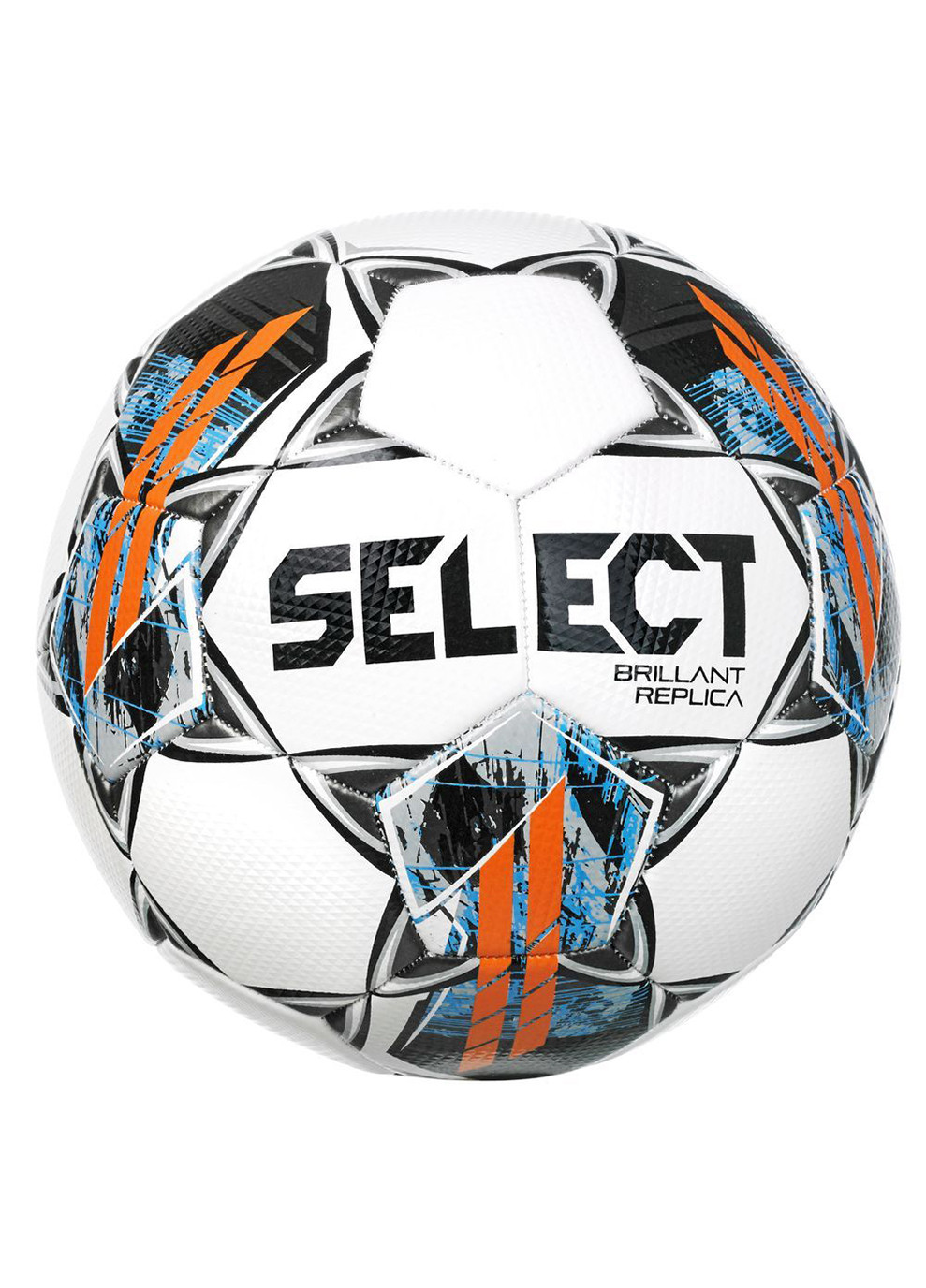 М'яч футбольний Brillant Replica v22 білий/сірий Уни 5 (099486-878-5) Select (254315396)