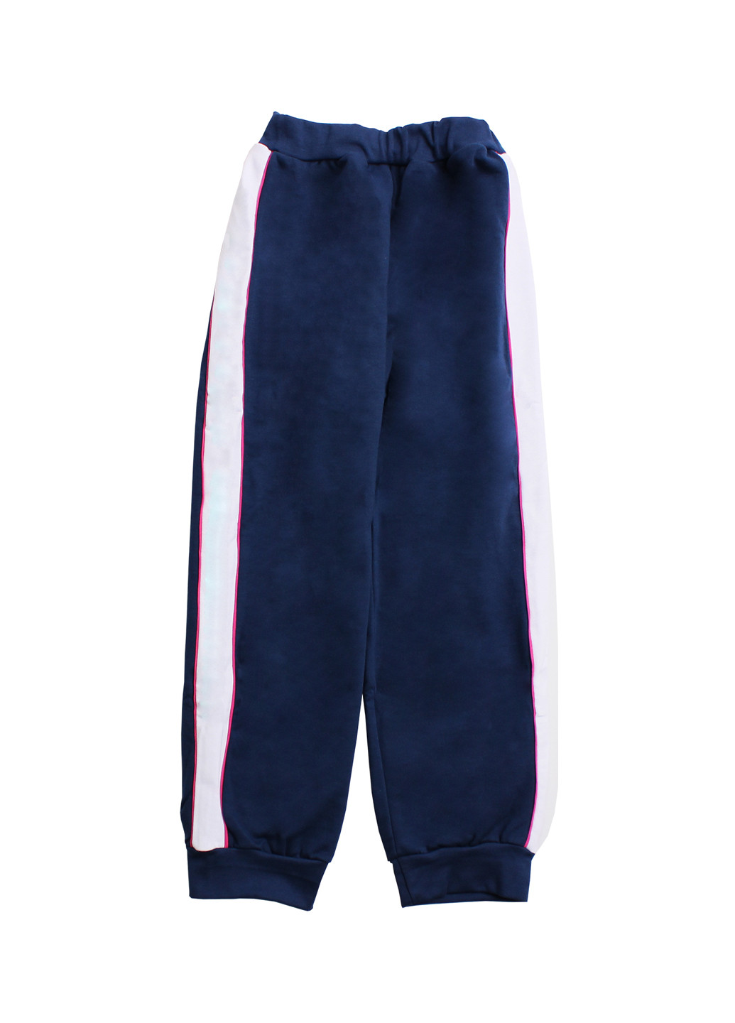 Синие спортивные демисезонные прямые брюки Валери-Текс