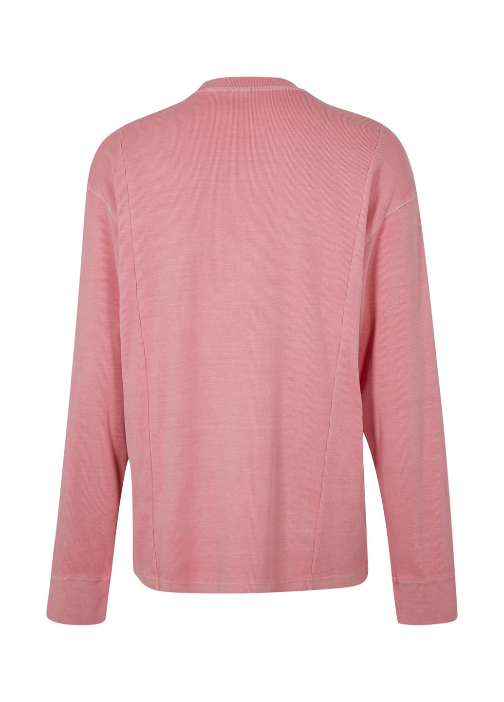 Розовый демисезонный кэжуал лонгслив Reebok меланж