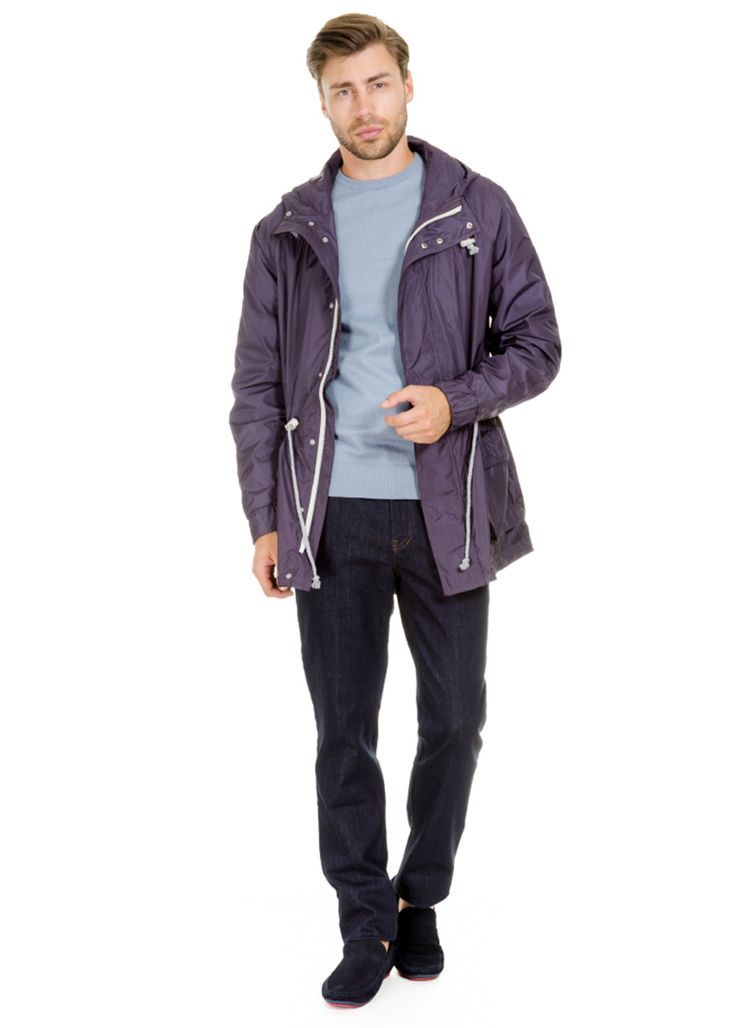 Фіолетова демісезонна куртка F'91