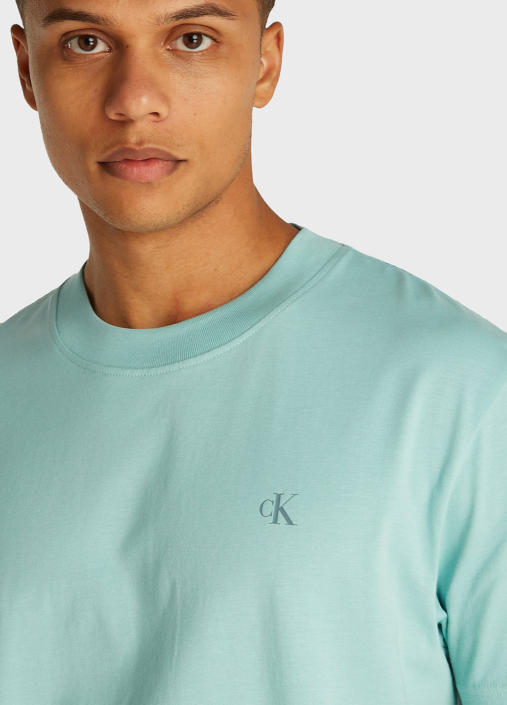 М'ятна футболка Calvin Klein Jeans