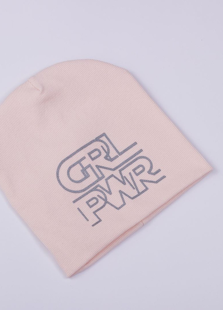 Шапка для девочки 52-54 см Персиковый КВ1153-4 Makko (253775072)