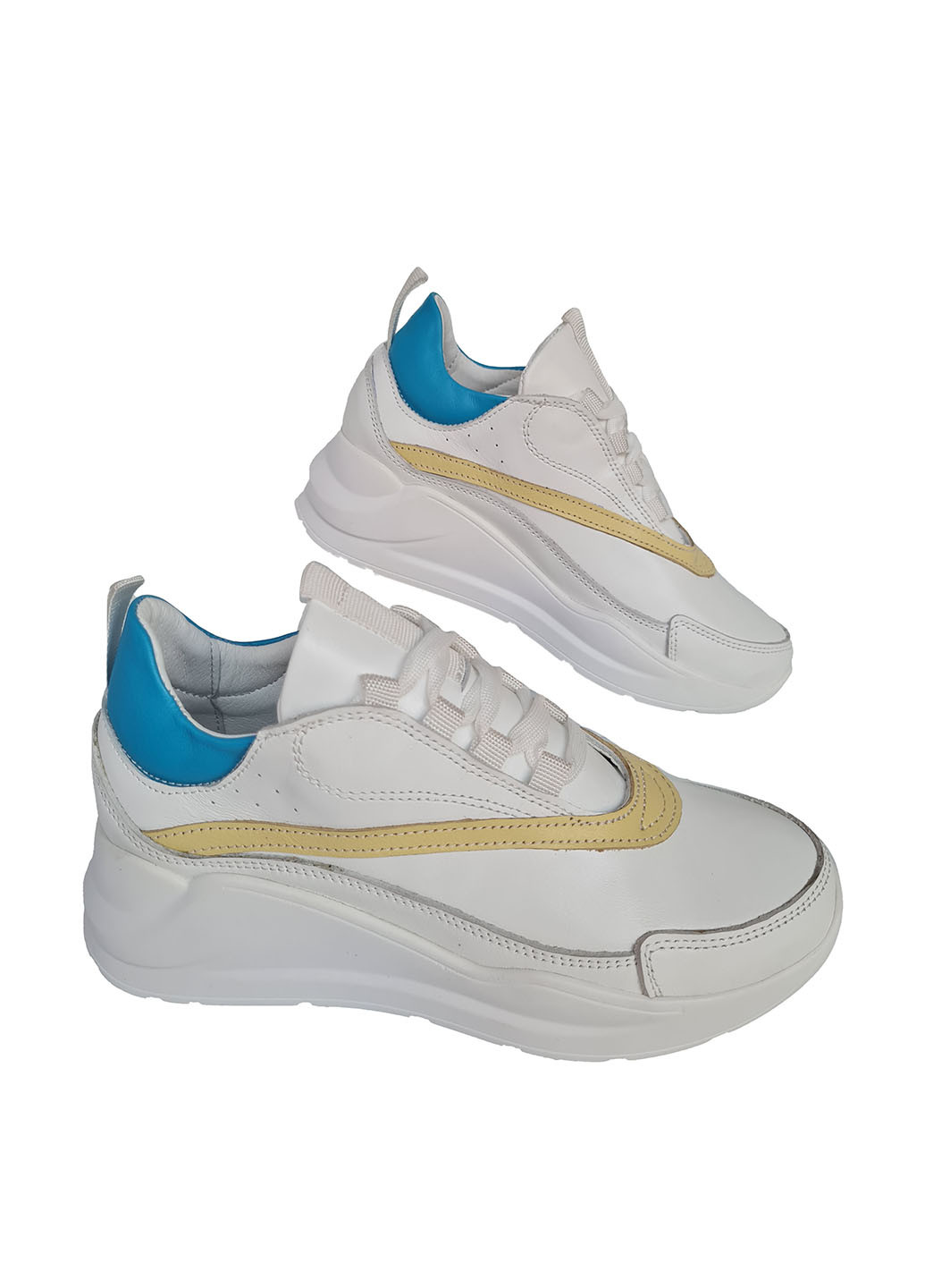 Кроссовки Benz белые демисезоны (263437613)