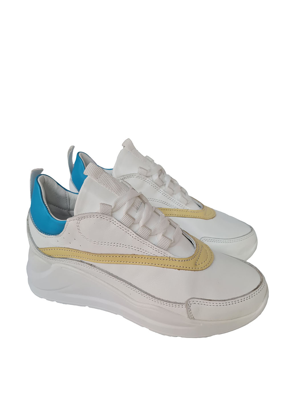 Кроссовки Benz белые демисезоны (263437613)