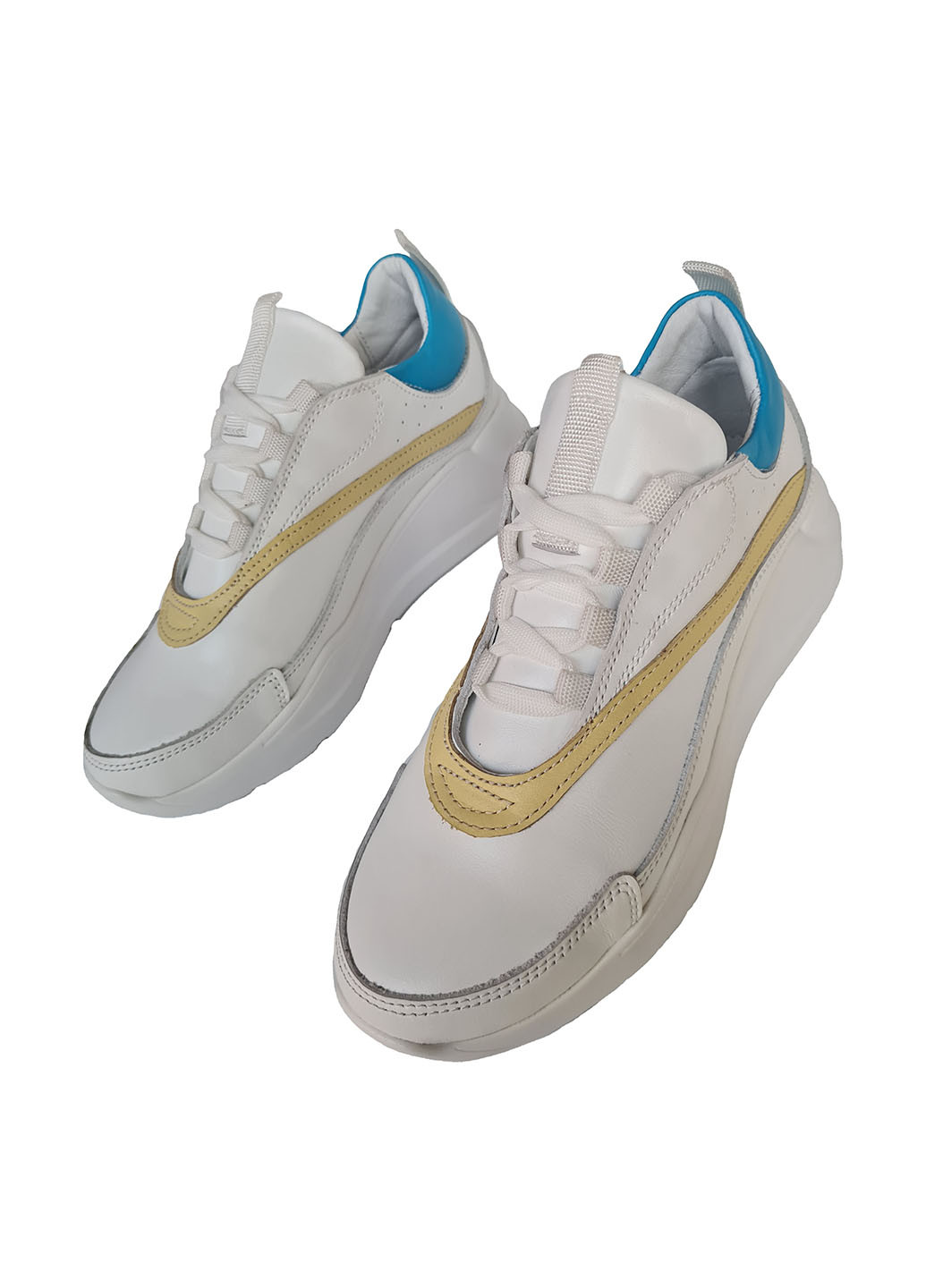 Кроссовки Benz белые демисезоны (263437613)