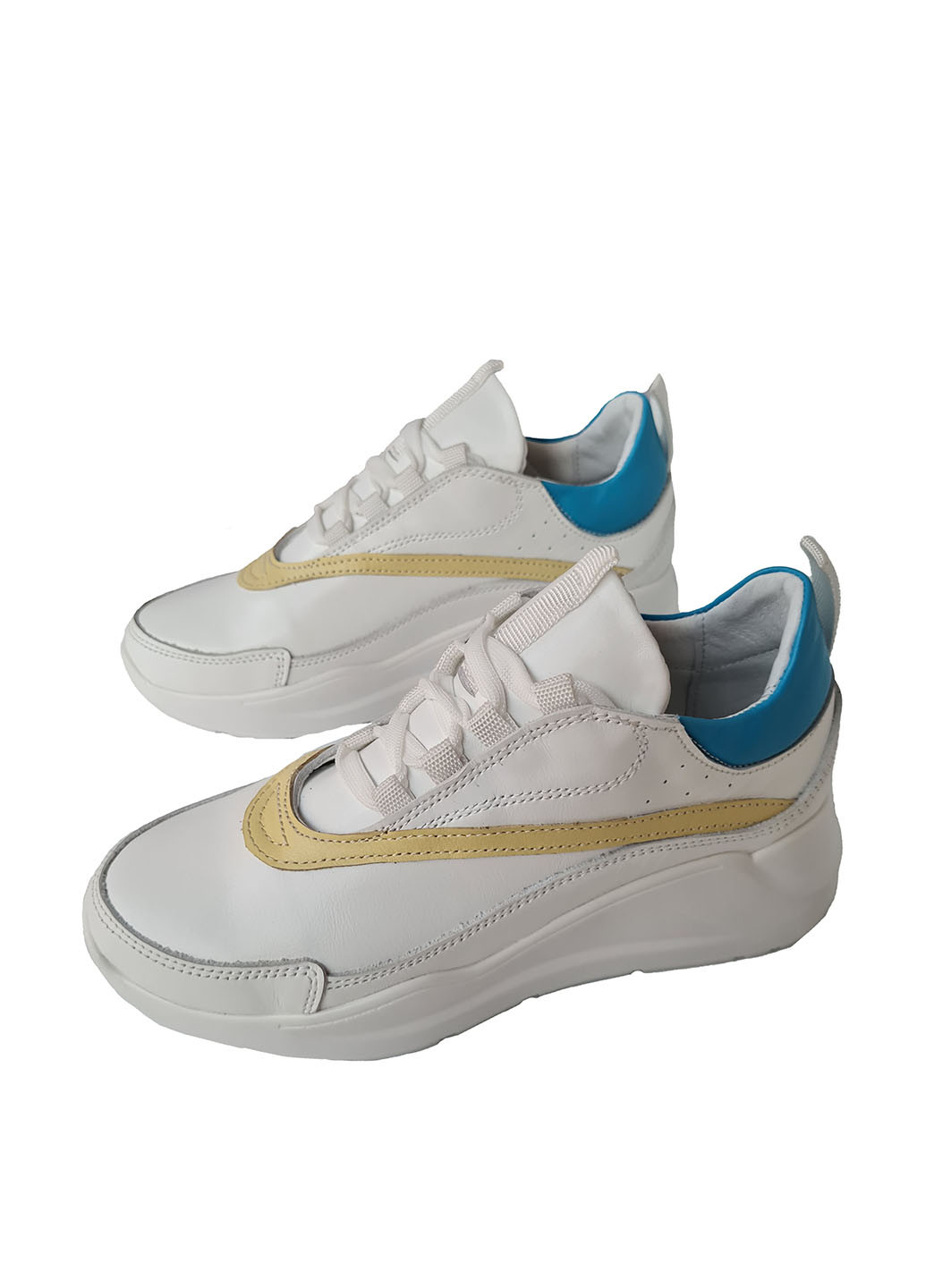 Кроссовки Benz белые демисезоны (263437613)