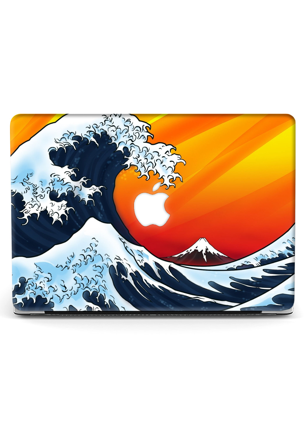 Чохол пластиковий для Apple MacBook Pro 13 A1278 Нагасакі Велика Хвиля і Ван Гог (6347-2542) MobiPrint (218867920)