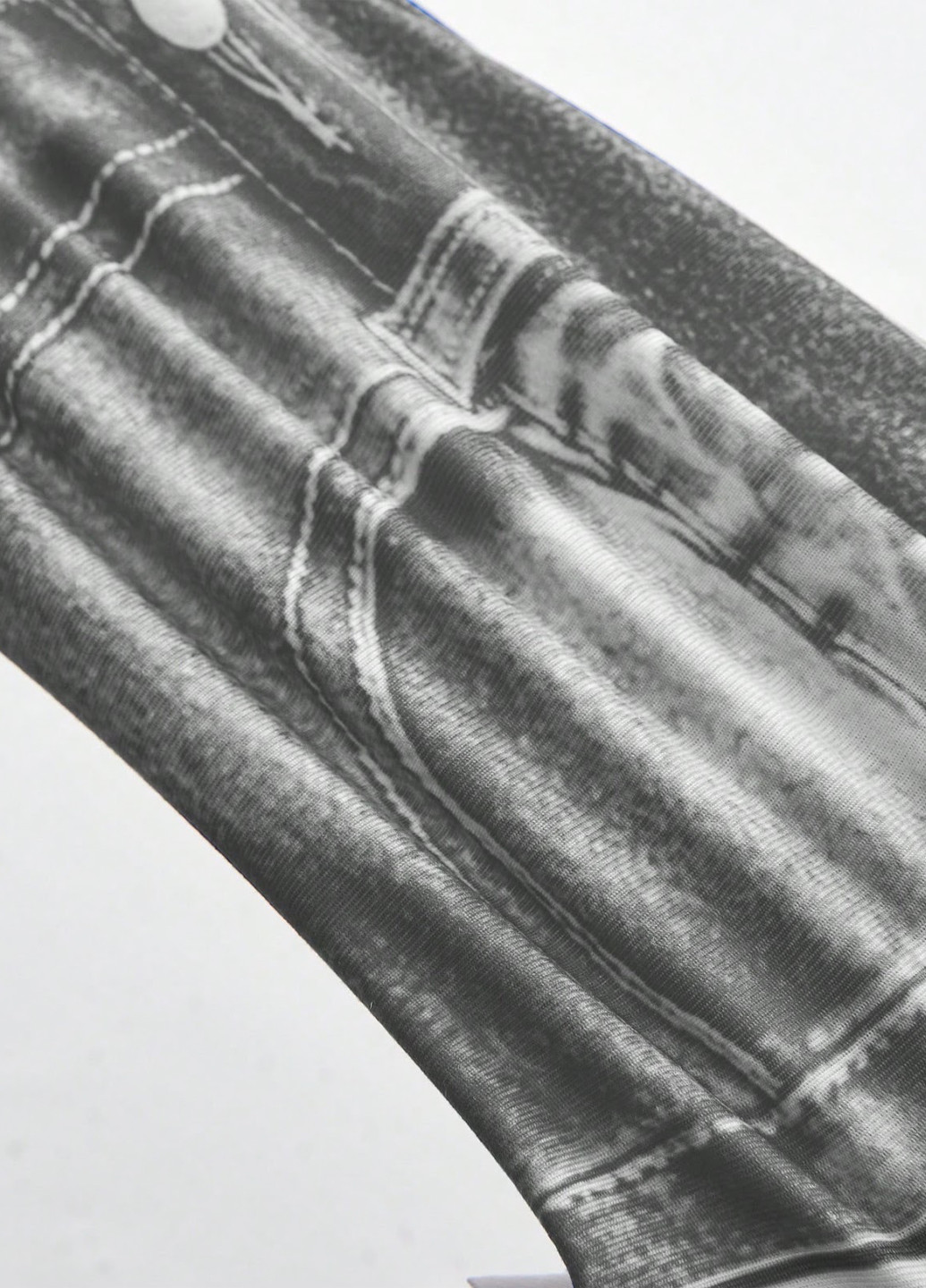 Серые демисезонные леггинсы SHEIN