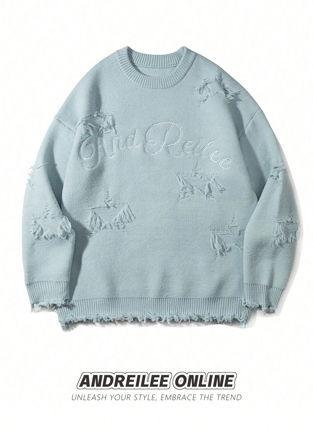 Мятный демисезонный джемпер джемпер SHEIN