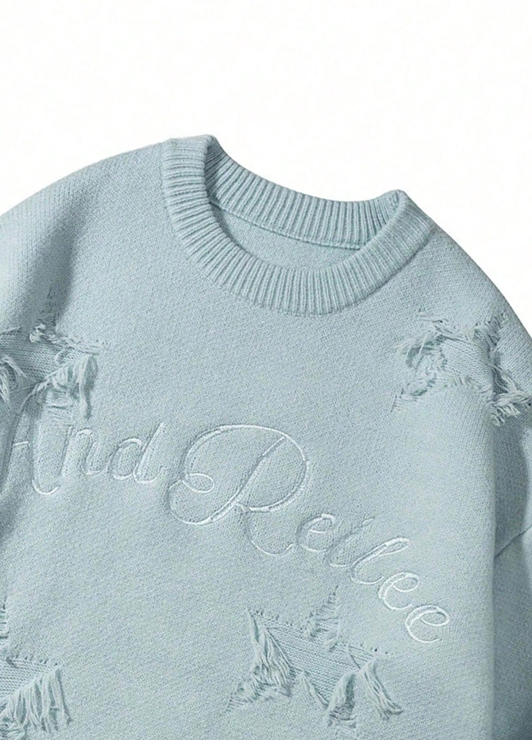 Мятный демисезонный джемпер джемпер SHEIN