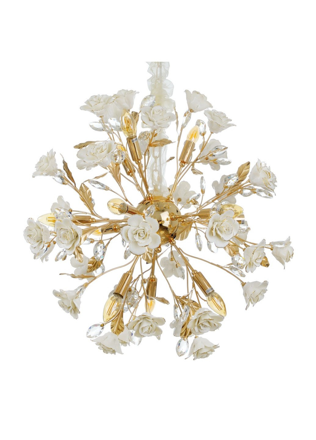 BKL-524S / 12 E14 GD люстра флористика Brille (188421984)