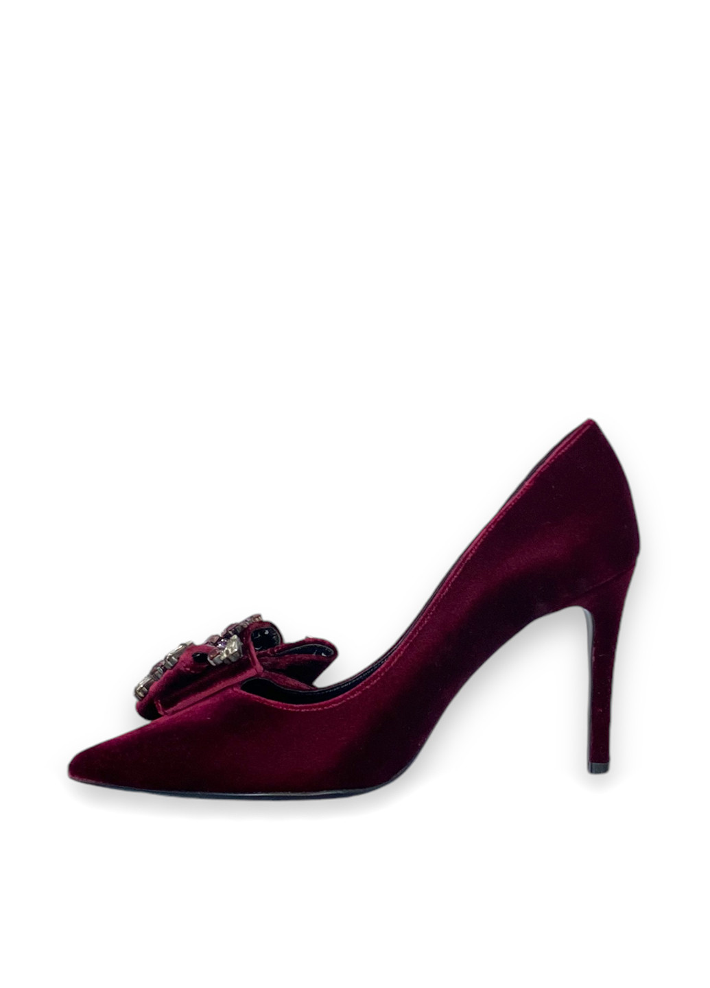 DeiMille Туфли лодочки темно-бордовый з текстиль, италия — демисезон (308023052)
