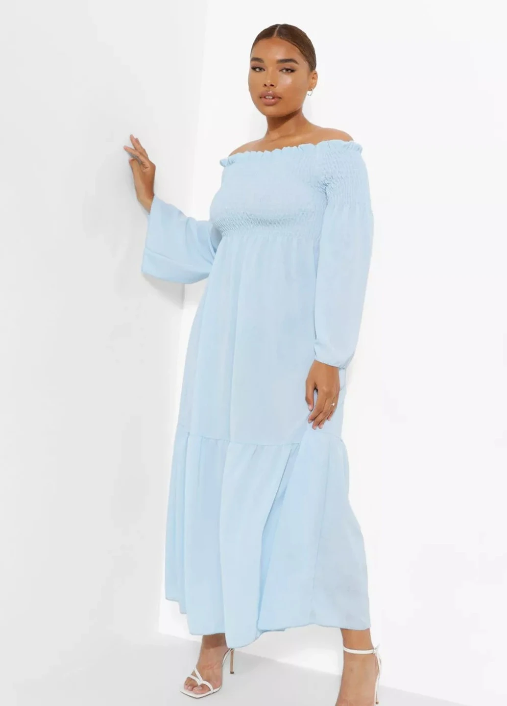 Блакитна сукня Boohoo