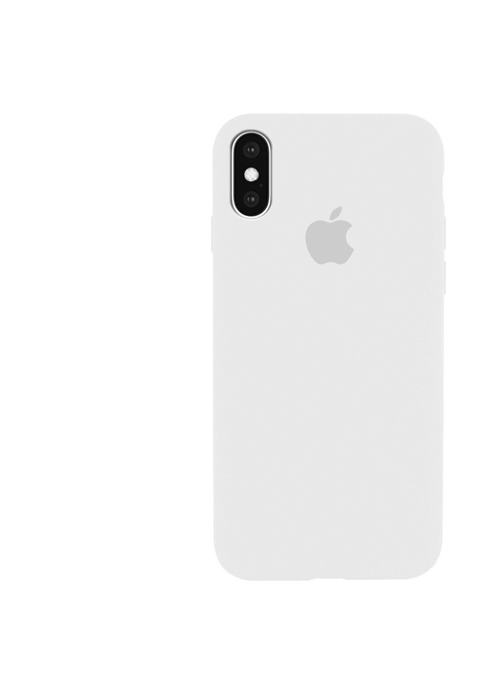 Чохол Apple Silicone case for iPhone X / XS white A quality Apple (219295189)