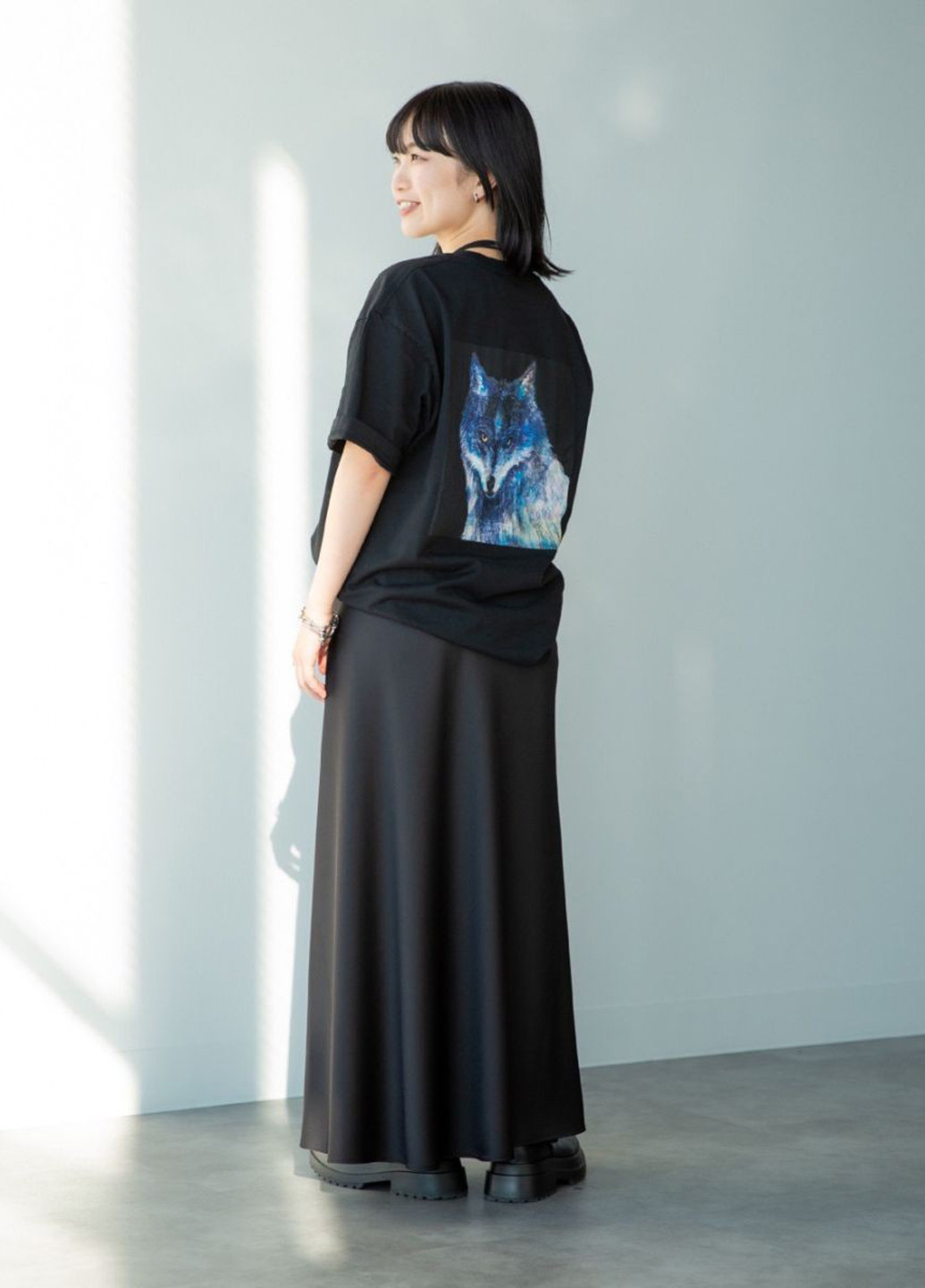 Черная футболка Uniqlo