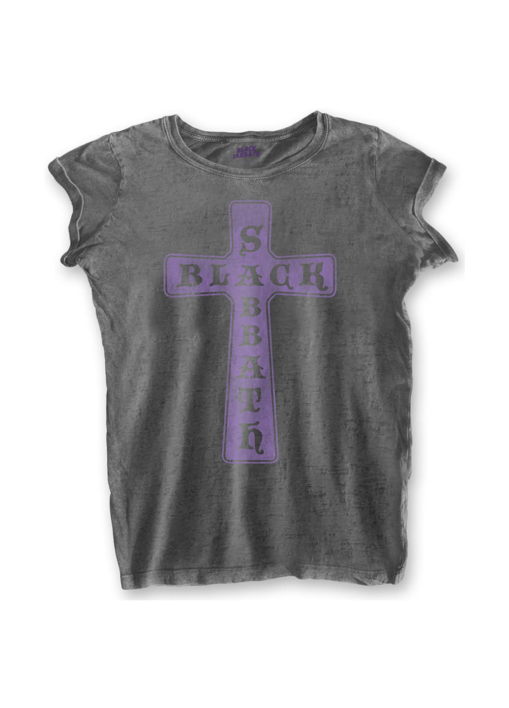 Серая летняя футболка Black Sabbath
