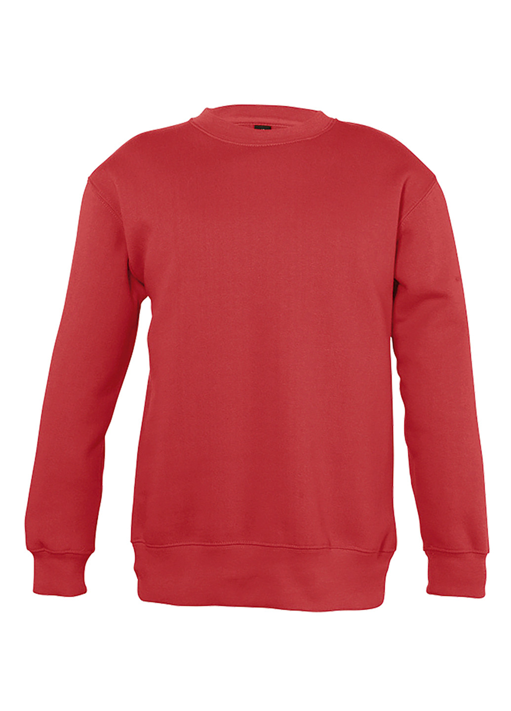 Sol's свитшот однотонный красный кэжуал