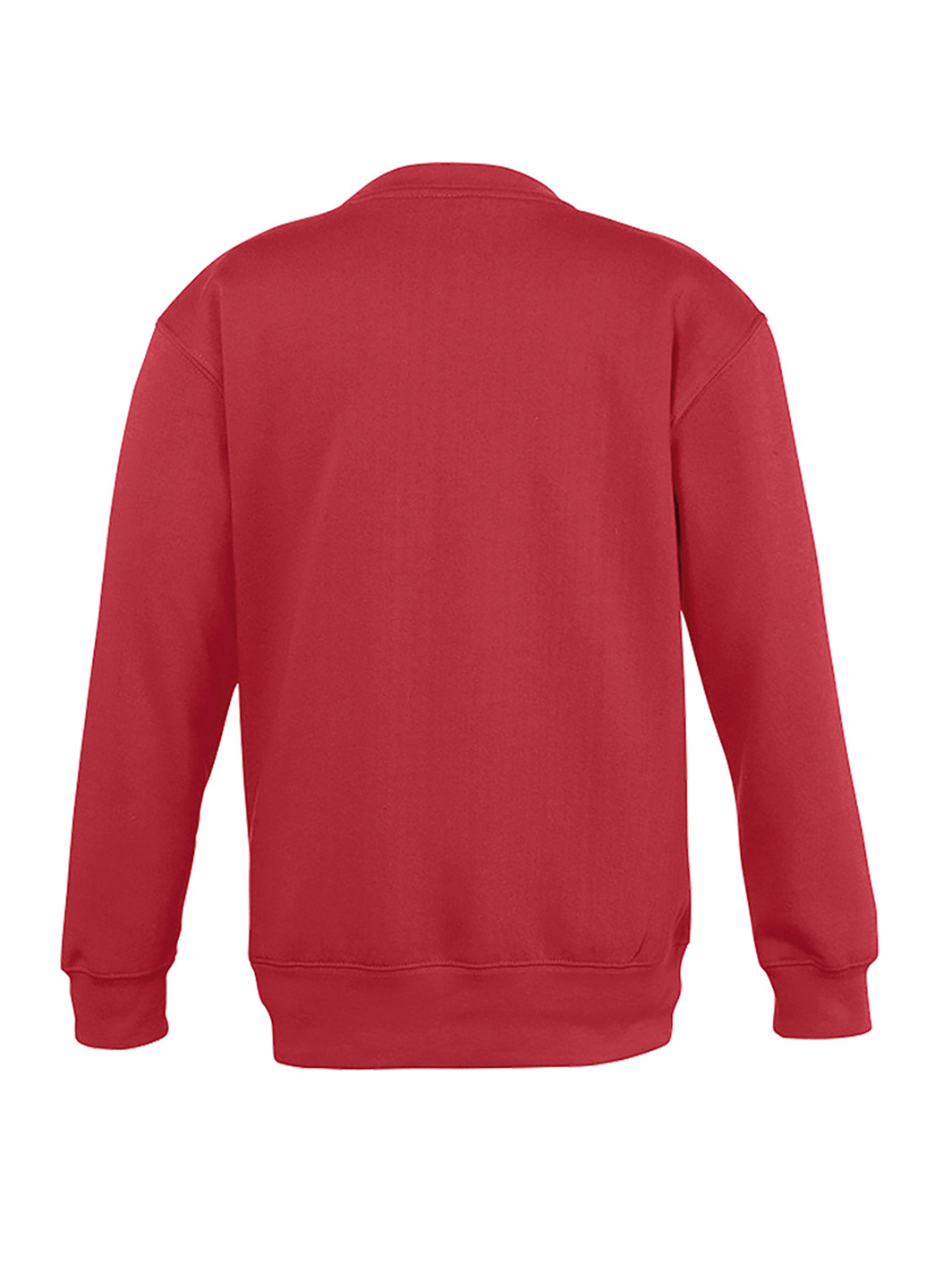 Sol's свитшот однотонный красный кэжуал