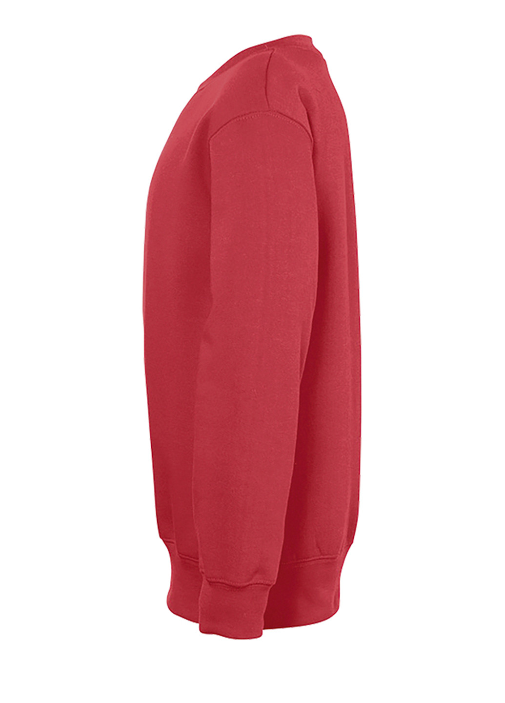 Sol's свитшот однотонный красный кэжуал