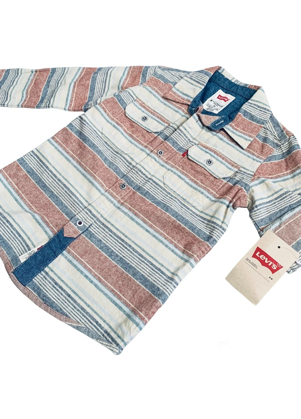 Синий костюм Levi's