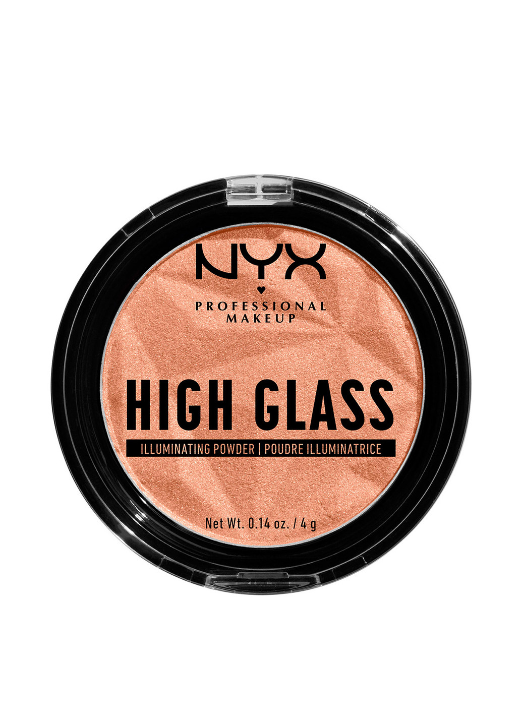 Сияющая пудра для лица High Glass Illuminating Powder Golden Hour, 4 г NYX Professional Makeup (202410433)