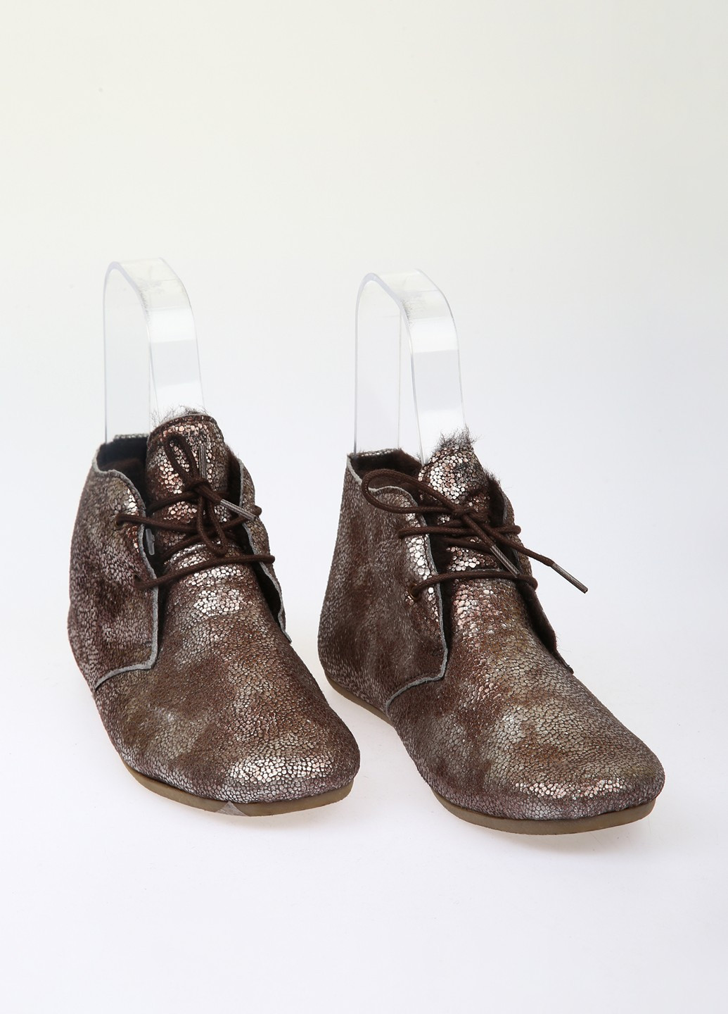 Коричневые кэжуал осенние ботинки Maruti