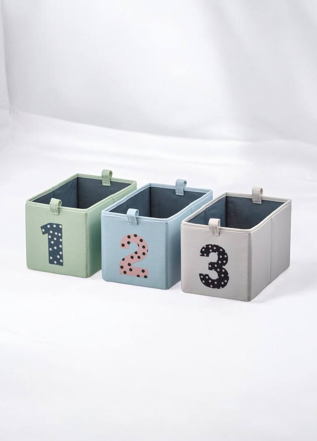 Коробка для зберігання (3 шт.), 17x27x17 см IKEA (266989057)