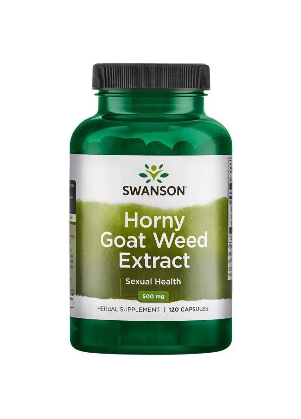 Горянка з макою Horny Goat Weed Extract 120 капсул Swanson (255409459)