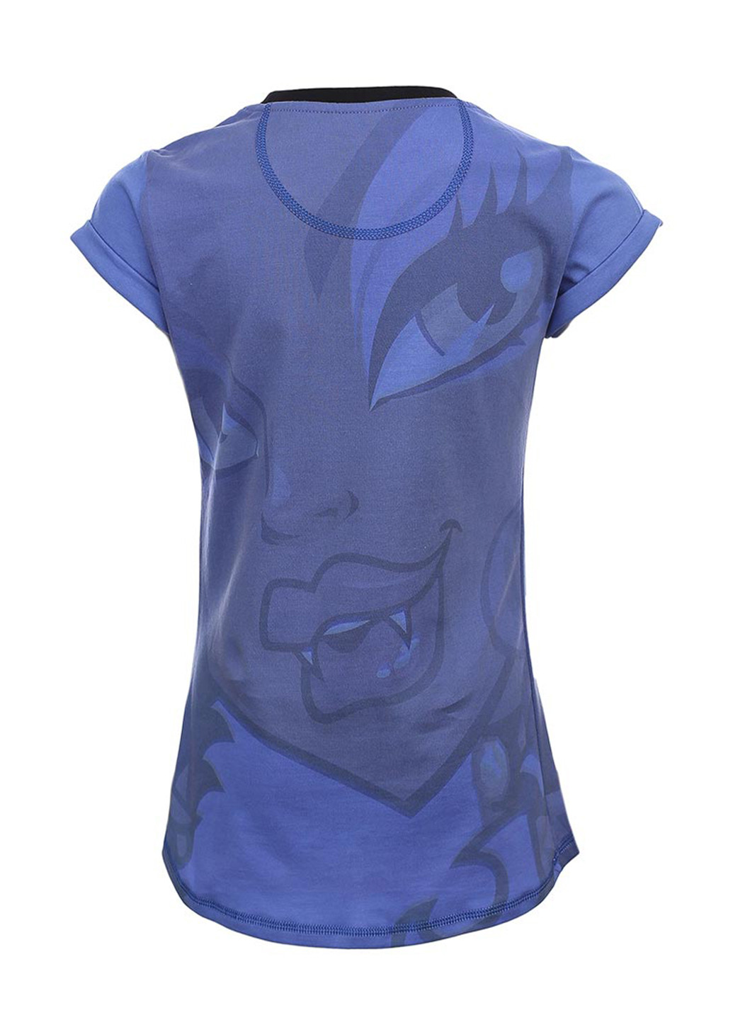 Синяя летняя футболка с коротким рукавом Monster High