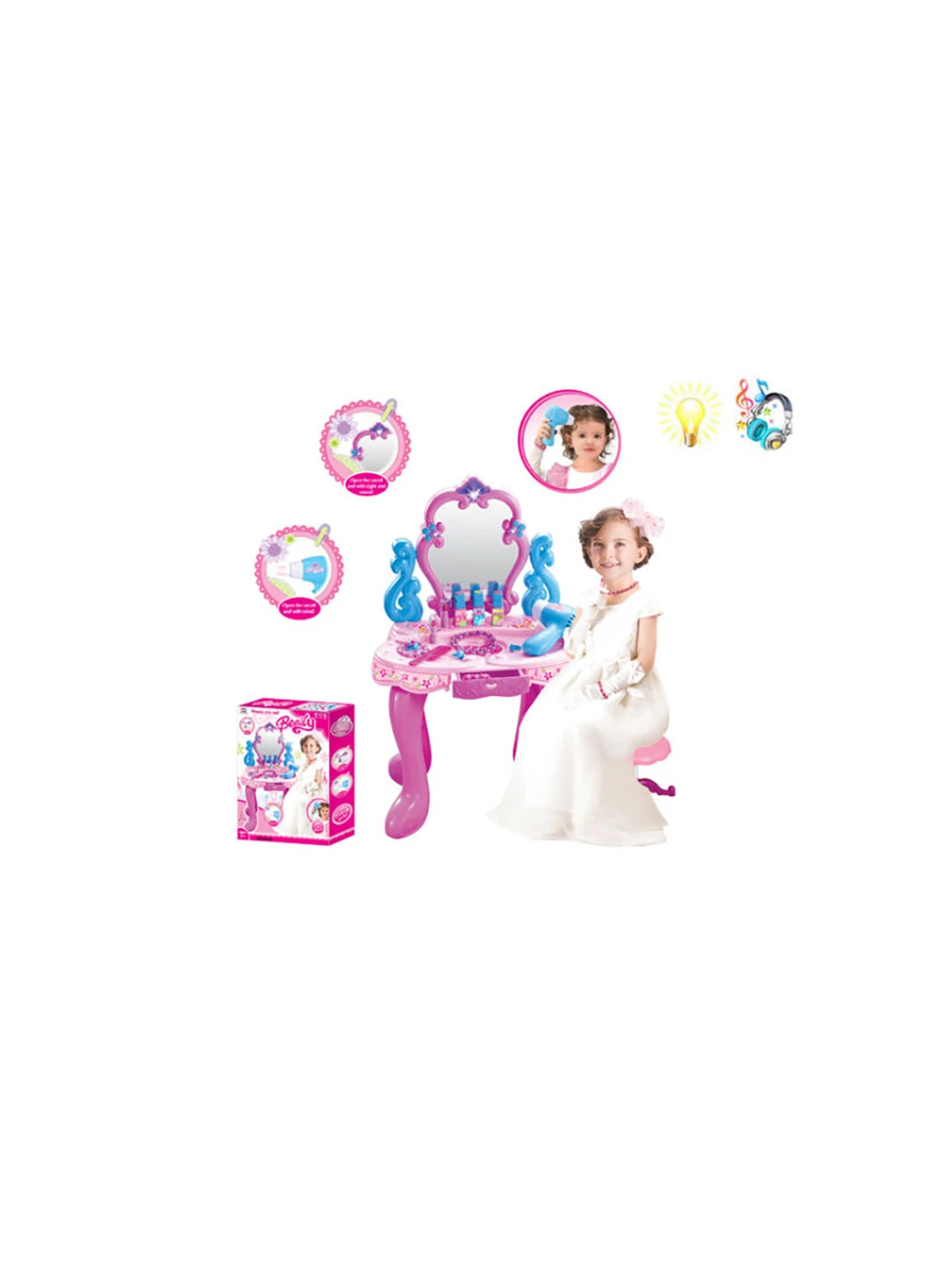 Игровой набор Трюмо с аксессуарами (008-86) XiongChengChang (255075963)