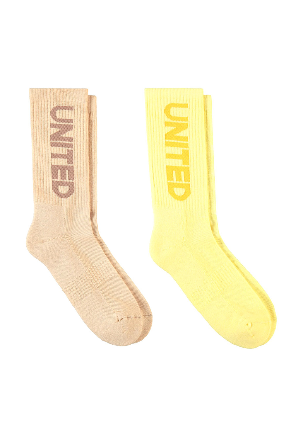 Комбинированные носки (2 пары) UNITED4 логотипы (329148640)