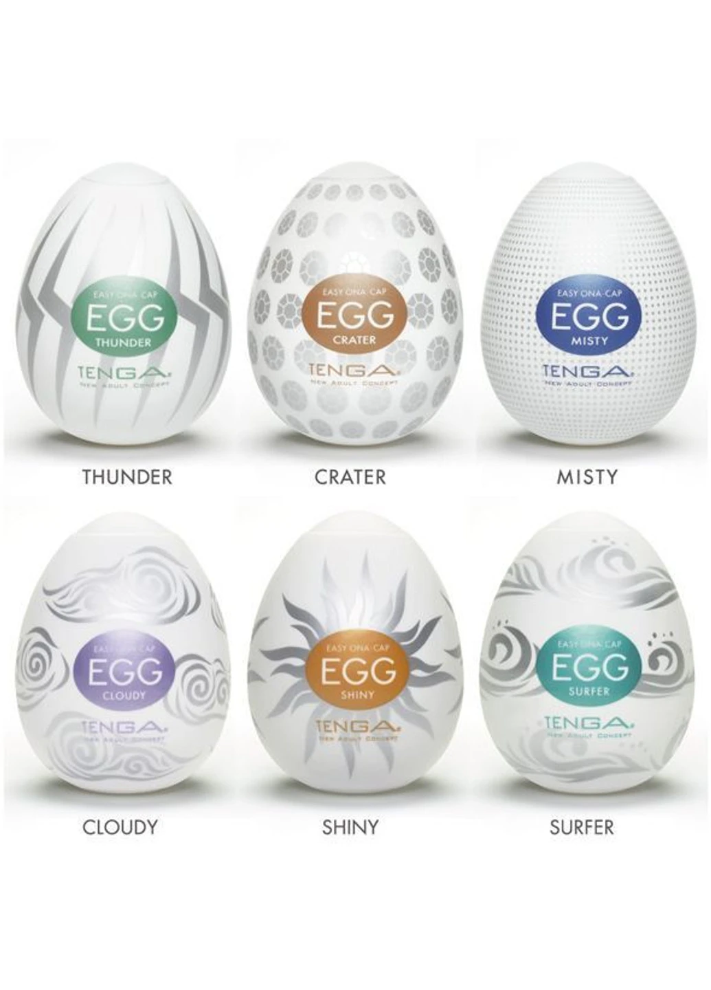 Набор Egg Hard Boild Pack (6 яиц) Tenga (252022484)