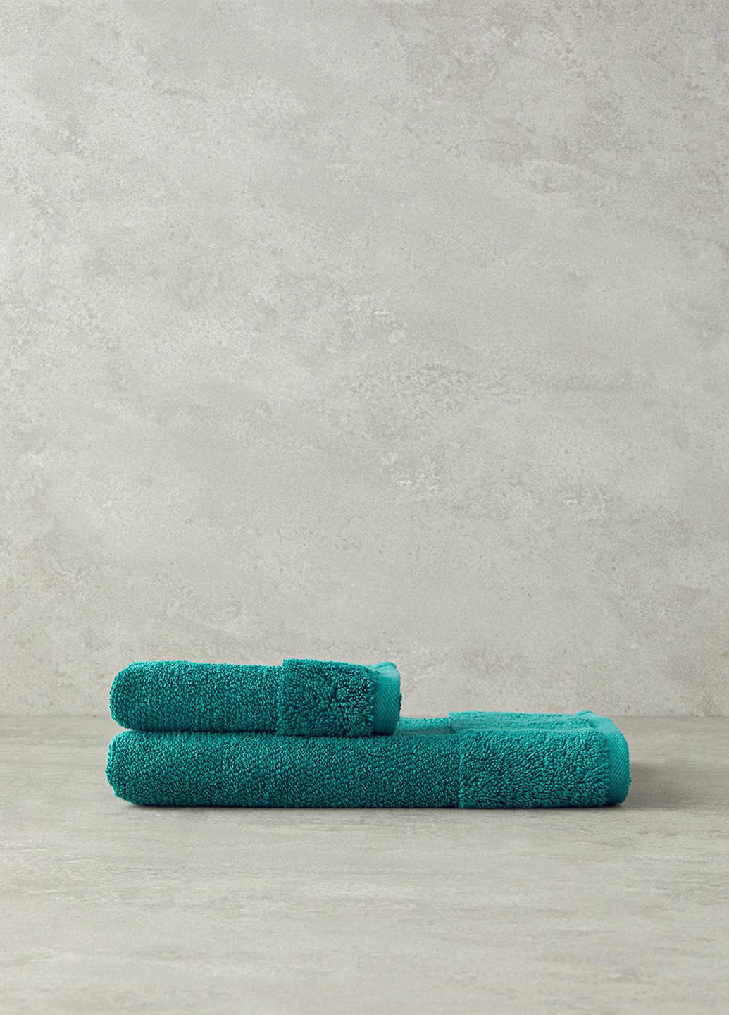 English Home полотенце для рук, 30х45 см однотонный зеленый производство - Турция