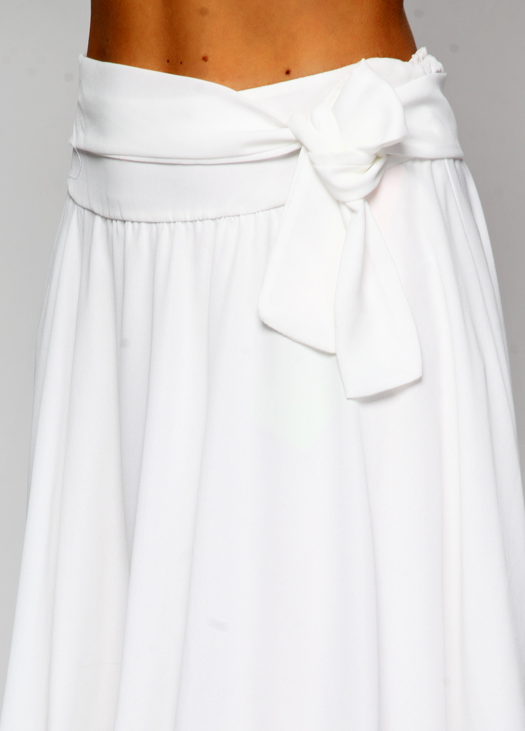 Белая кэжуал однотонная юбка Lipsy с высокой талией