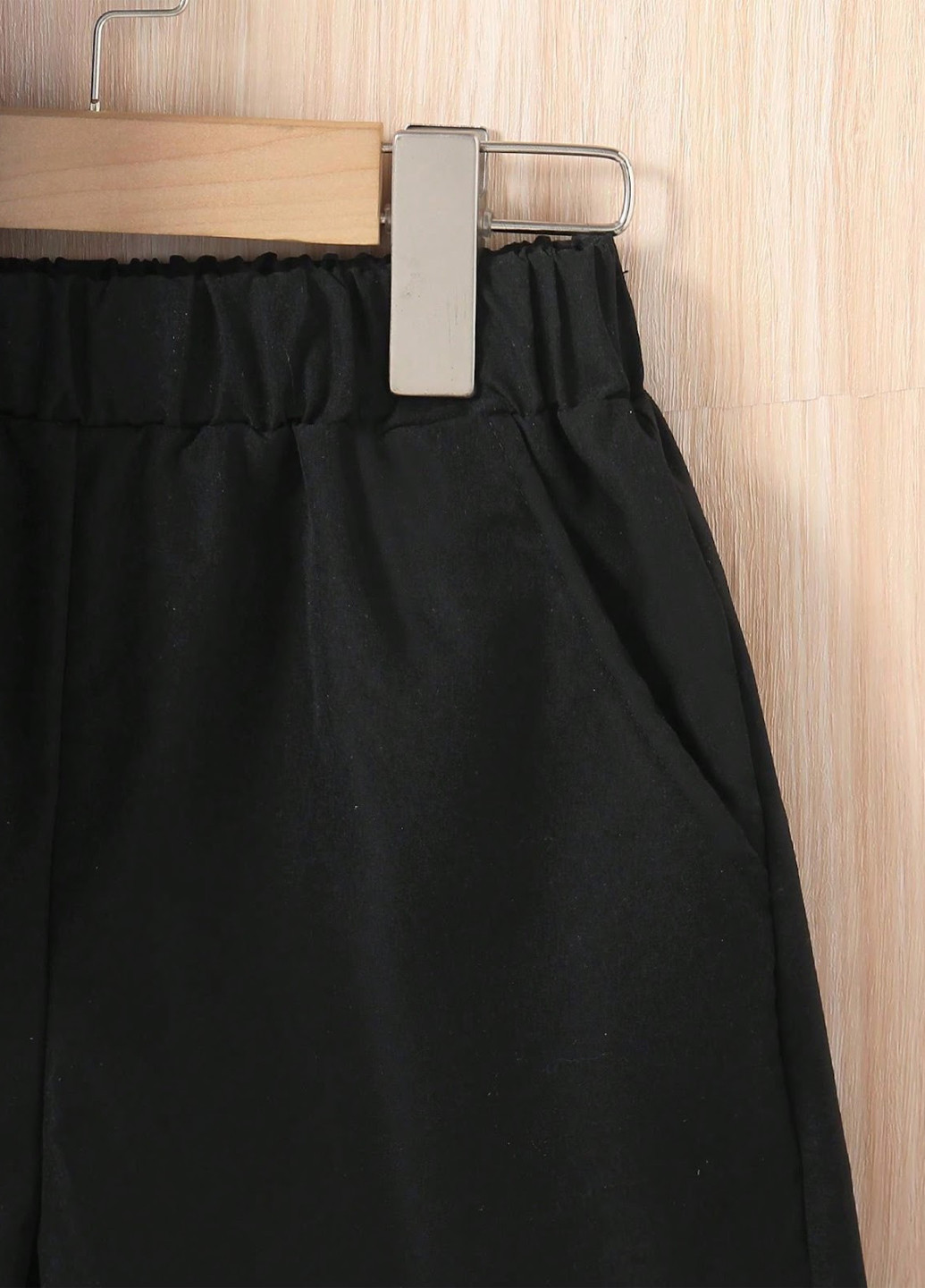 Комбінований літній костюм (футболка, шорти) з шортами SHEIN