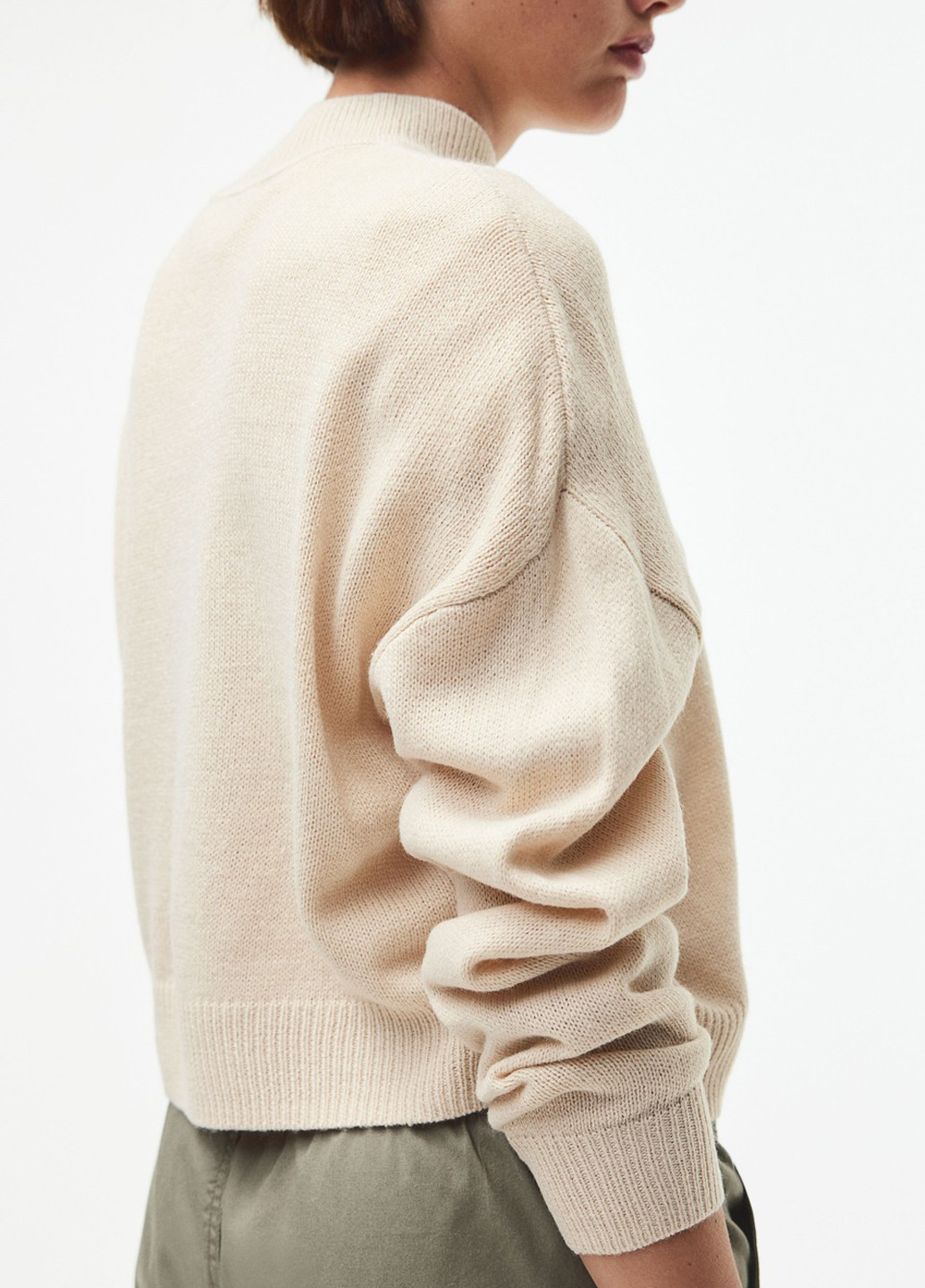 Светло-бежевый демисезонный джемпер джемпер H&M