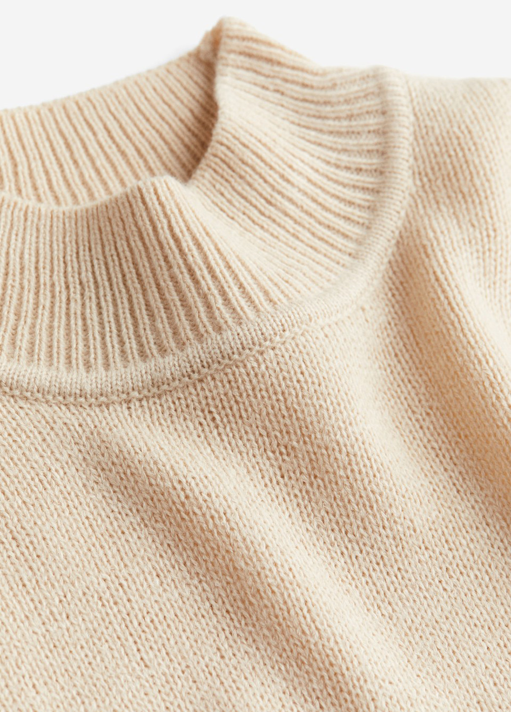 Светло-бежевый демисезонный джемпер джемпер H&M