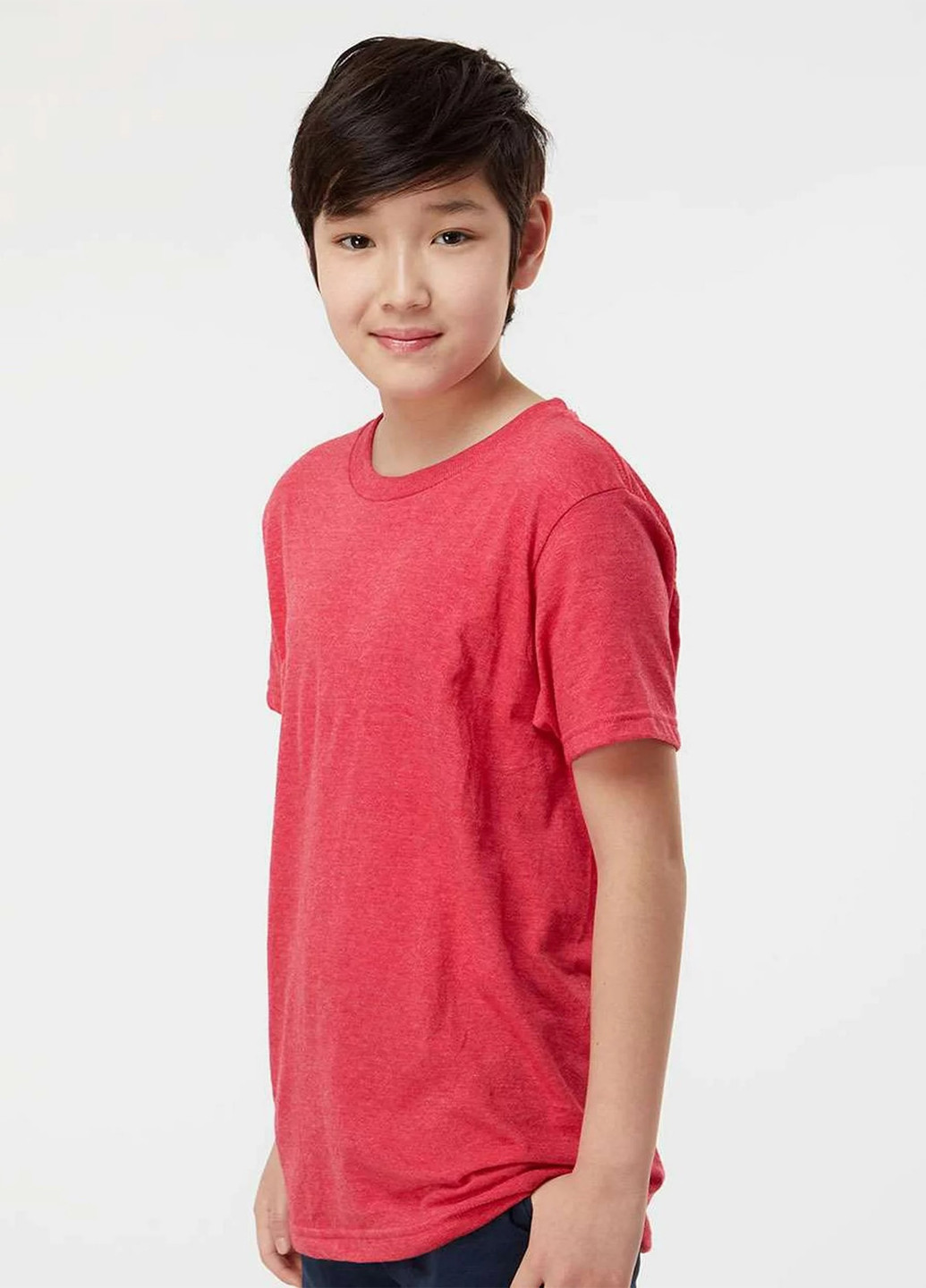 Красная летняя футболка Tultex