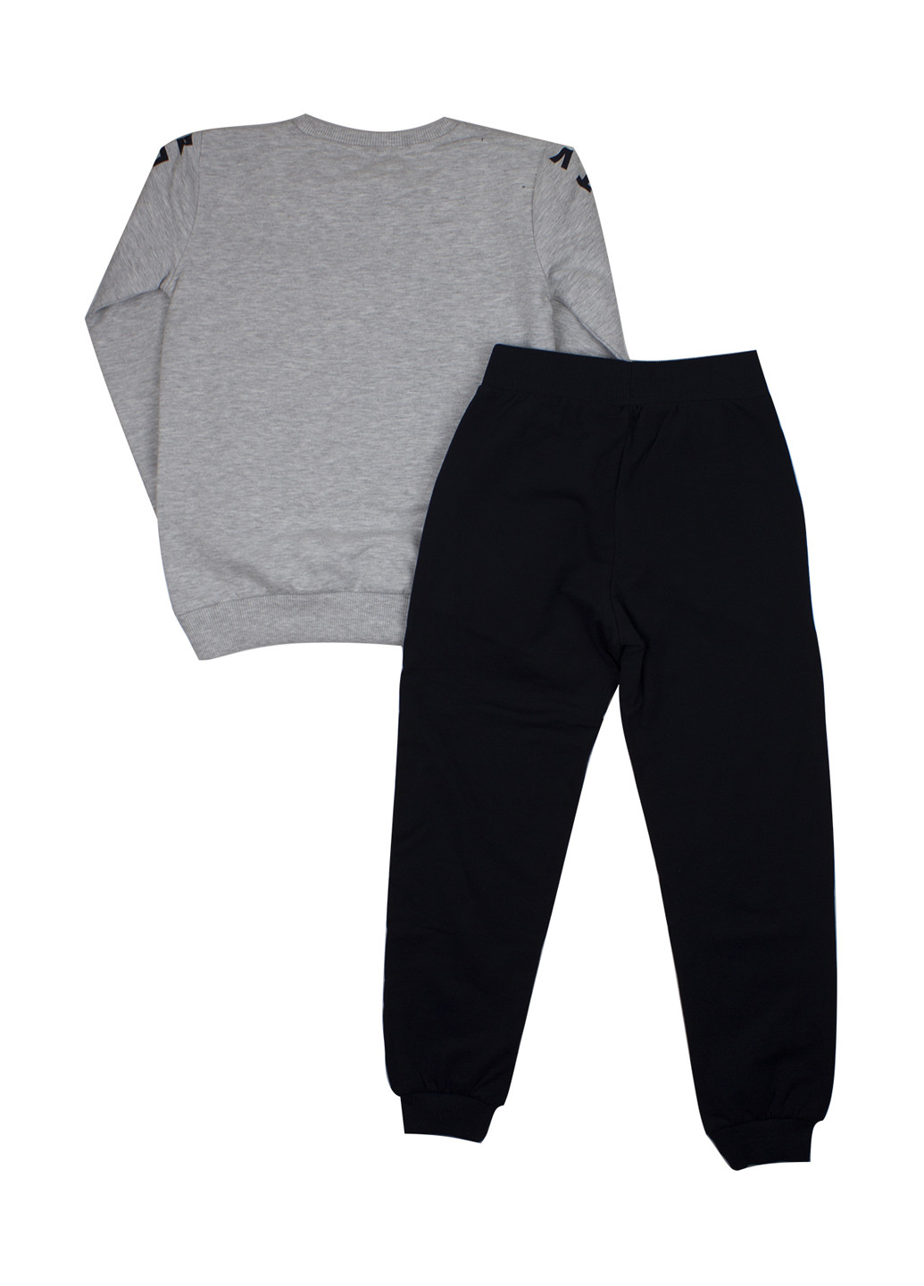 Сірий демісезонний костюм (світшот, брюки) брючний Breeze