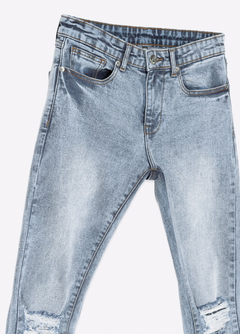 Голубые летние джинсы для подростка Reporter Young