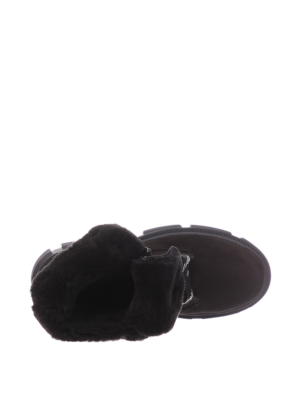 Зимние ботинки тимберленды Ambruchi с мехом из натурального нубука