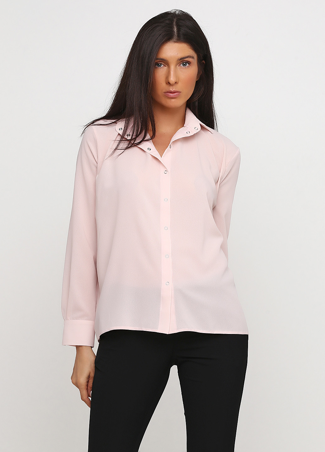 Светло-розовая демисезонная блуза Gator