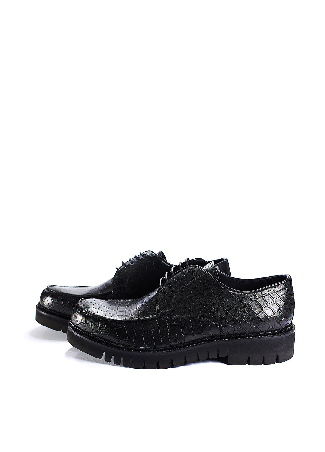 Черные кэжуал туфли Giampieronicola на шнурках